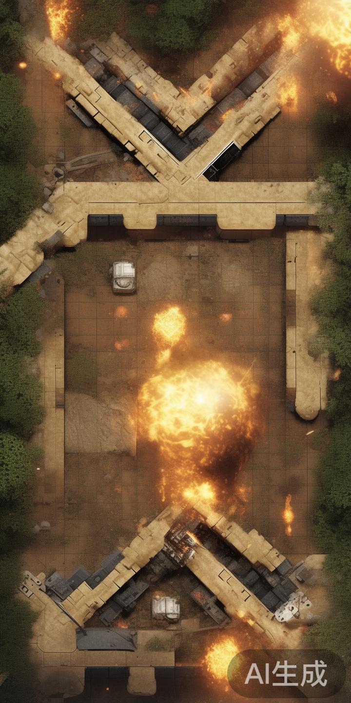 例如，在某场高水平的比赛中，选手A利用土豆雷巧妙地