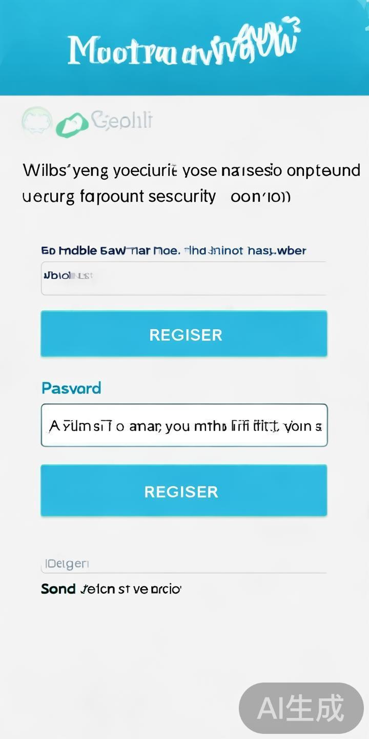 注册新账号：点击“注册”按钮，填写手机号码、设置密